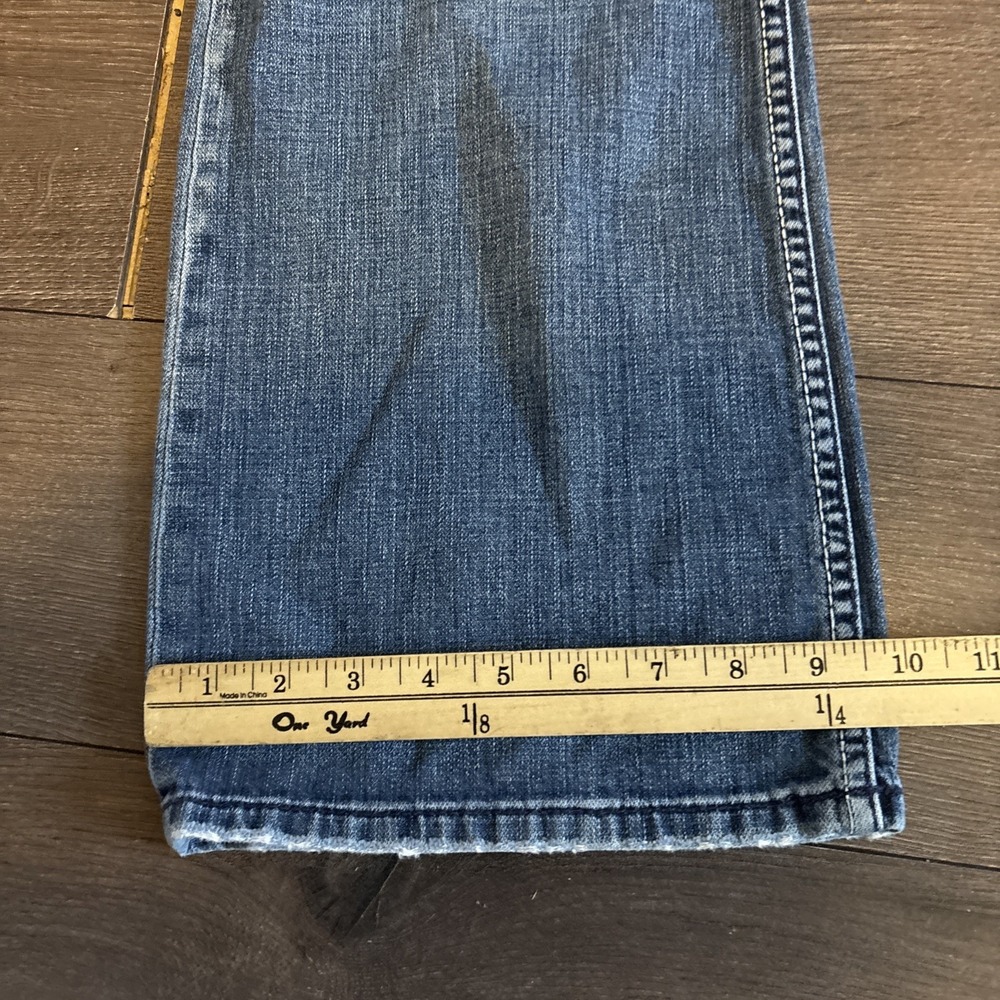BKE Jeans Mens 29x30 Blue Denim Bootcut Tyler Distressed Pockets Casual - Picture 7 of 10